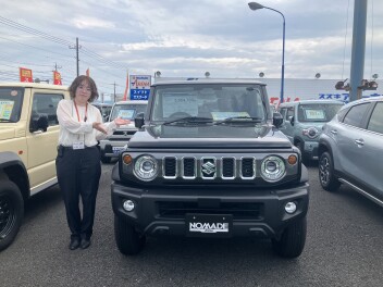 もうすぐ夏休み！　ジムニーノマド展示車がやってきた！